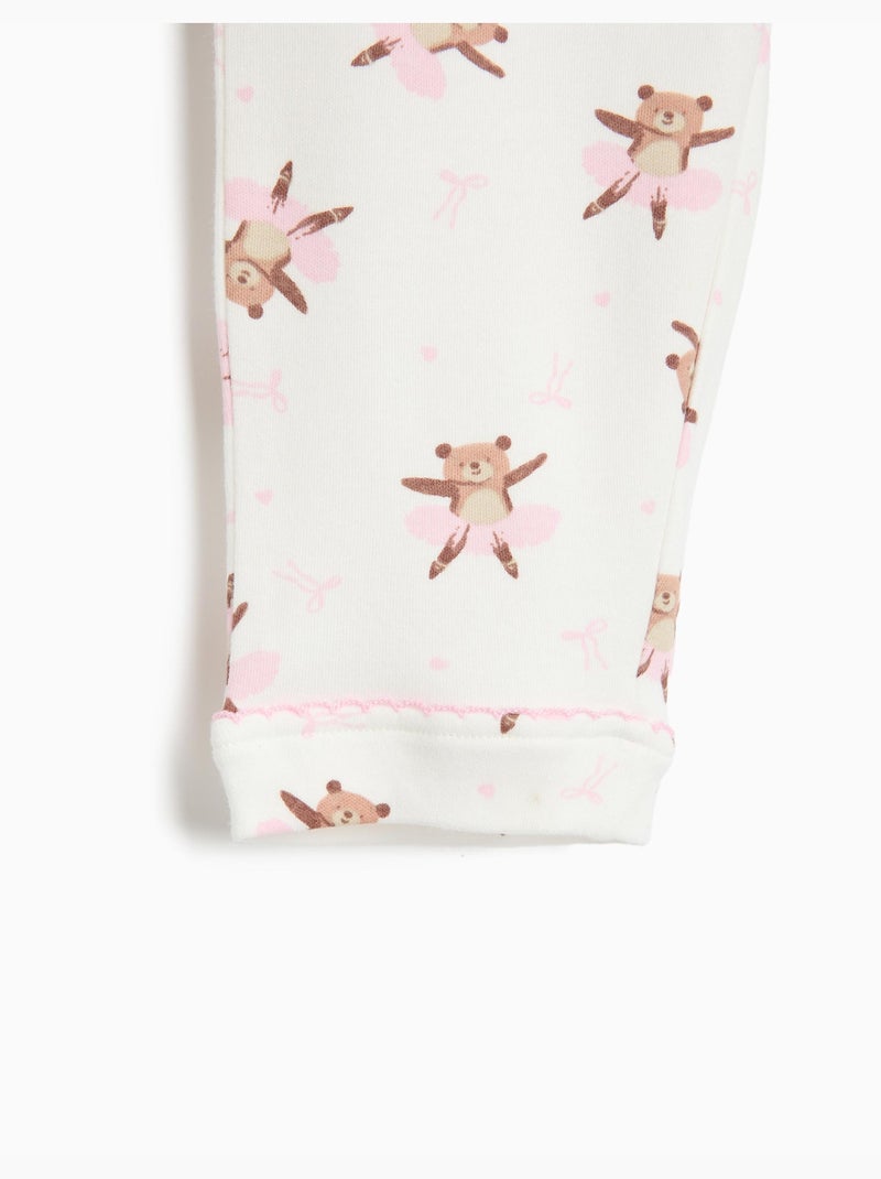 Shirt pyjama, mo fashion Wit - Kiabi