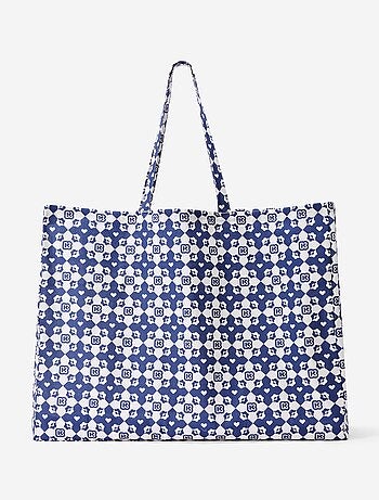 Boodschappentas type totebag XXL-formaat - Kiabi