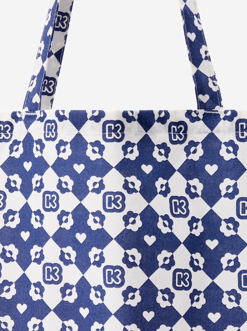 Shoppingtas type totebag XXL-formaat - Kiabi Blauw - Kiabi