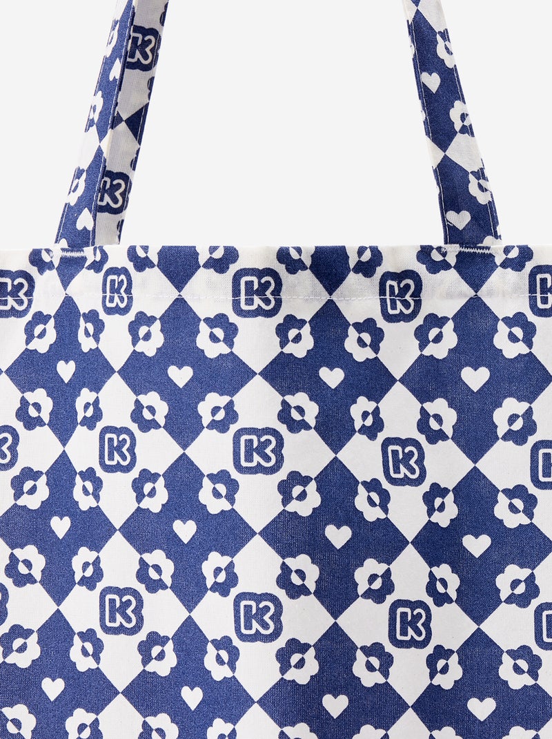 Shoppingtas type totebag XXL-formaat - Kiabi Blauw - Kiabi