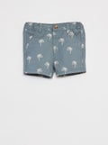 Short - chinomodel BLAUW - Kiabi