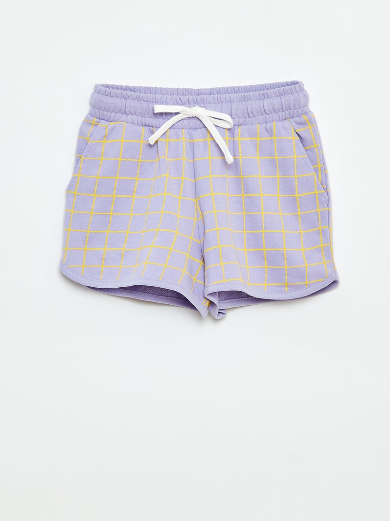 Short - Grafik Edition Paars - Kiabi
