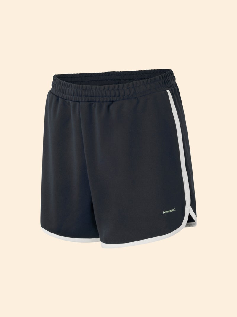 Short à bords contrastés - (ekstract) Bleu - Kiabi
