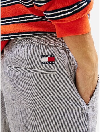 Short à rayures - Tommy jeans