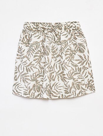Short avec imprimé