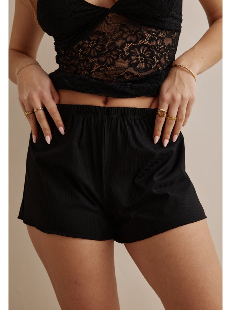 Short bahamas Zwart - Kiabi