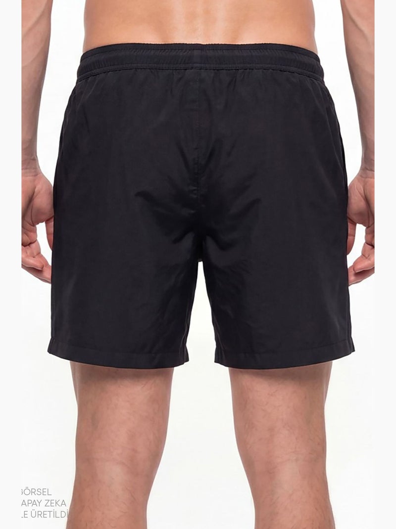 Short basique homme penti Noir - Kiabi