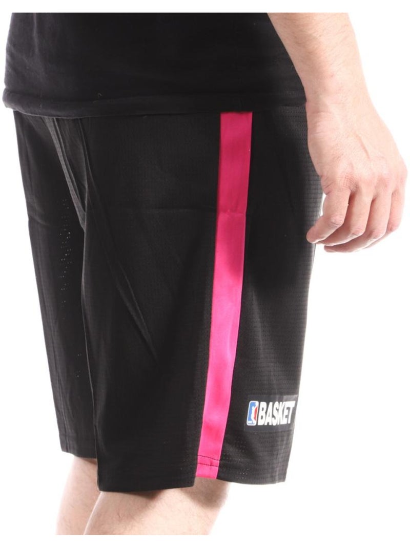 Short basketball Homme Sport Zone Noir - Kiabi
