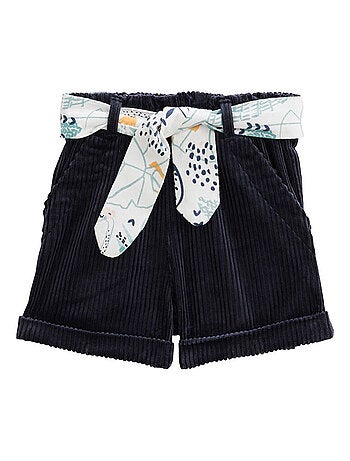Short bébé en velours côtelé Holamuchacha