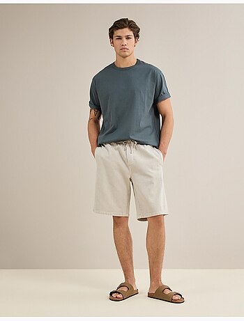 Short bermuda en sergé, mo fashion