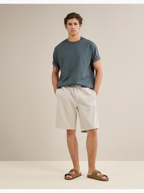 Short bermuda en sergé, mo fashion - Kiabi Short bermuda en sergé, mo fashion - Kiabi