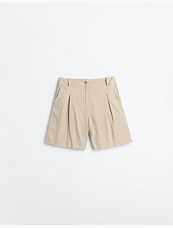 Short bermudes avec du lin, mo fashion