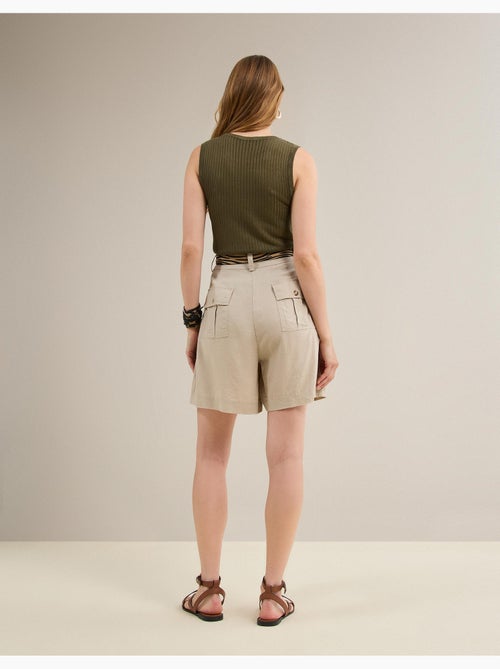 Short bermudes avec du lin, mo fashion - Kiabi Short bermudes avec du lin, mo fashion - Kiabi