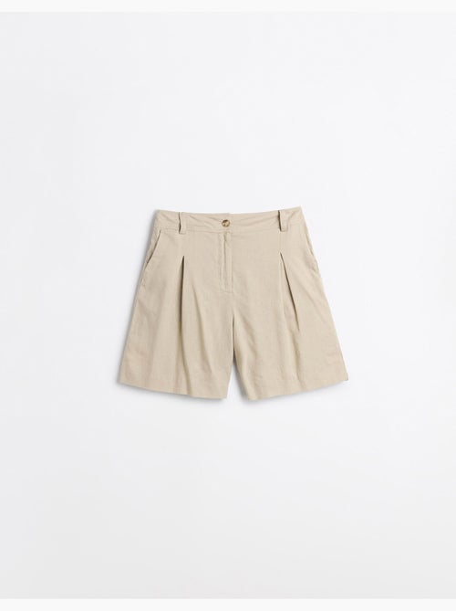 Short bermudes avec du lin, mo fashion - Kiabi Short bermudes avec du lin, mo fashion - Kiabi