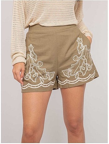 Short broderie xacoure