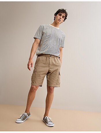 Short cargo avec du lin, MO Fashion