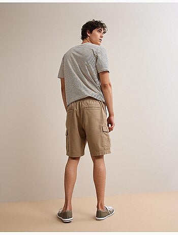 Short cargo avec du lin, MO Fashion
