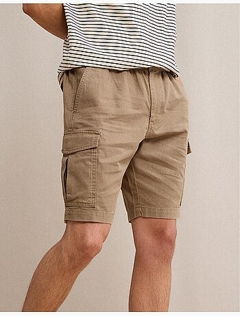 Short cargo avec du lin, MO Fashion