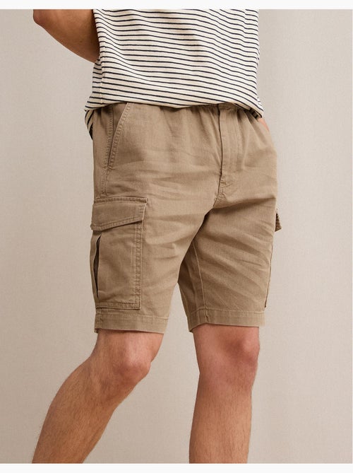 Short cargo avec du lin, MO Fashion - Kiabi Short cargo avec du lin, MO Fashion - Kiabi