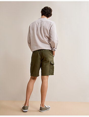 Short cargo avec du lin, MO Fashion