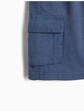 Short cargo en polaire, mo fashion
