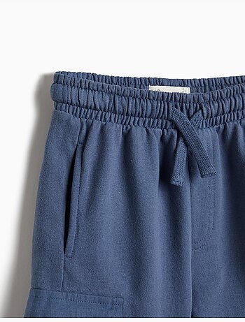 Short cargo en polaire, mo fashion