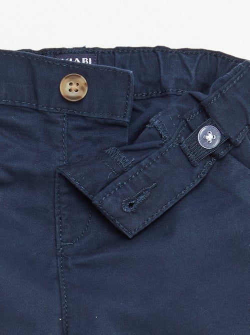 Short chino avec taille ajustable - Kiabi