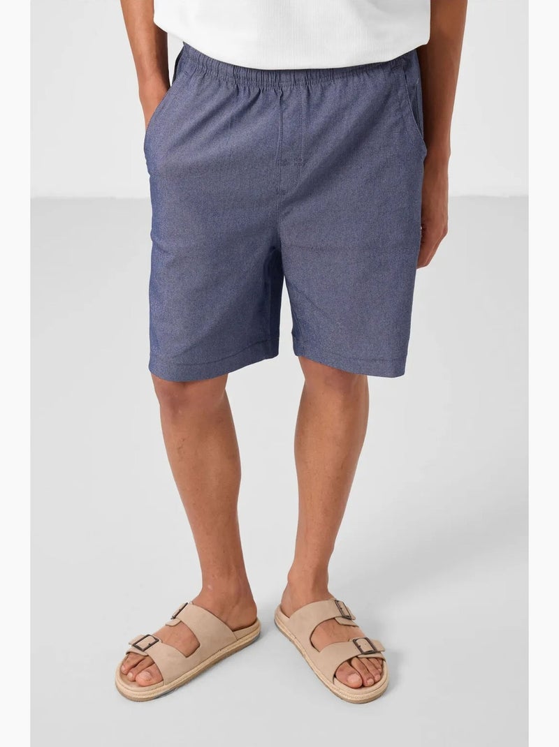Short chino homme coupe regular tommy Bleu saphir - Kiabi