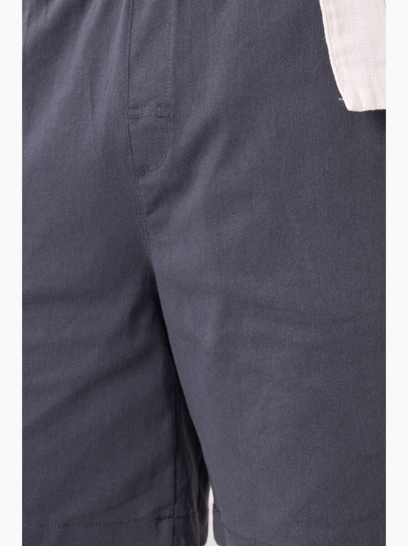 Short chino homme coupe regular tommy Gris Noir - Kiabi