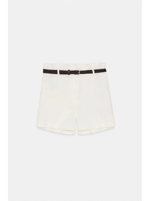 Short chino taille haute avec ceinture dilvin - Kiabi Short chino taille haute avec ceinture dilvin - Kiabi