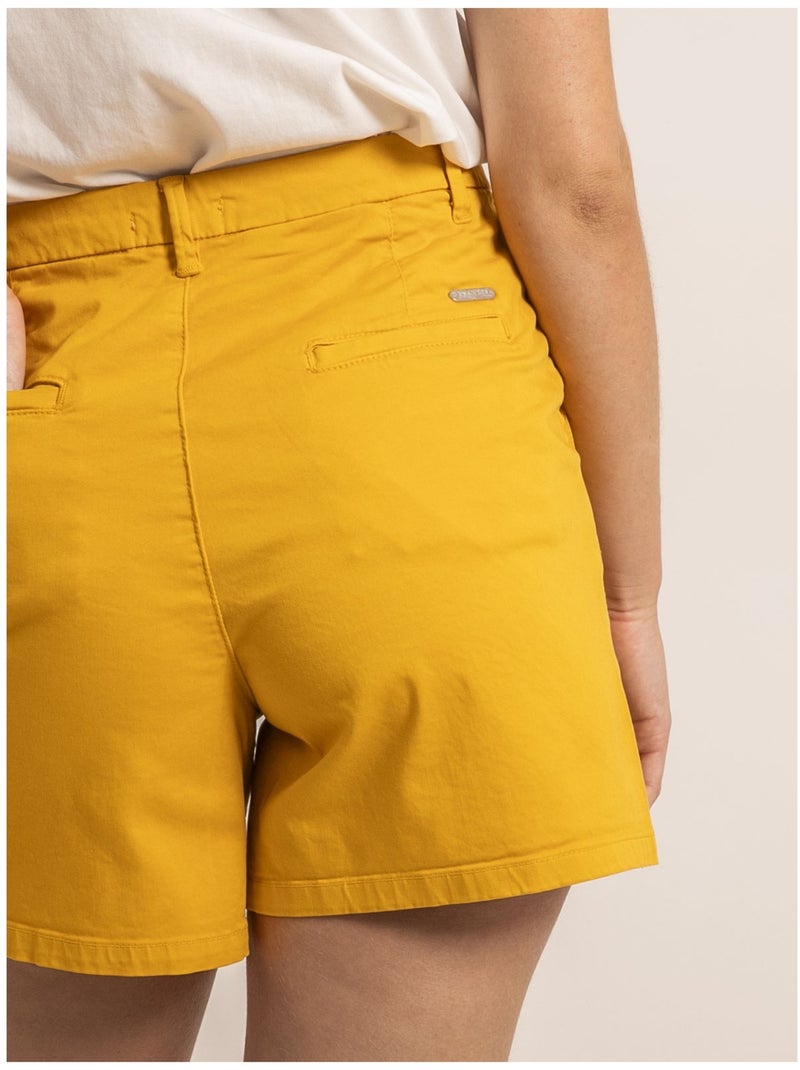 Short chino ximena Moutarde - Kiabi