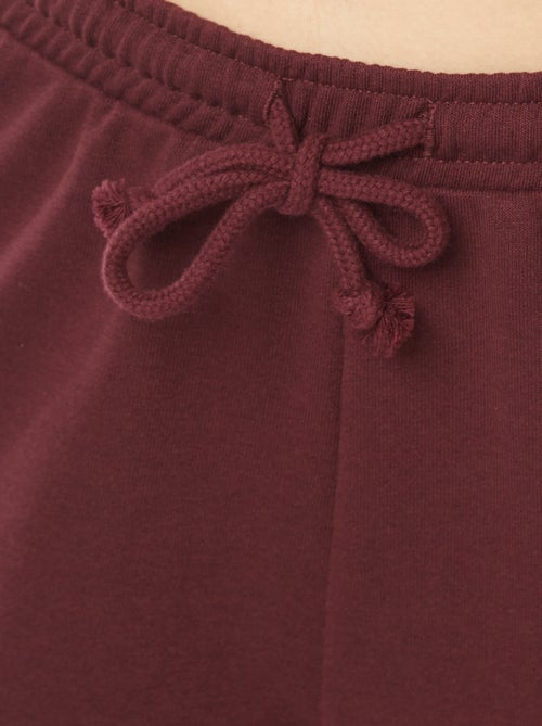 Short court en molleton léger uni - Kiabi