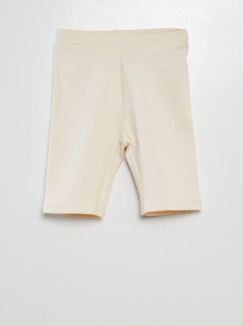 Short cycliste côtelé - Kiabi