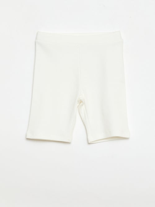 Short cycliste côtelé - Kiabi