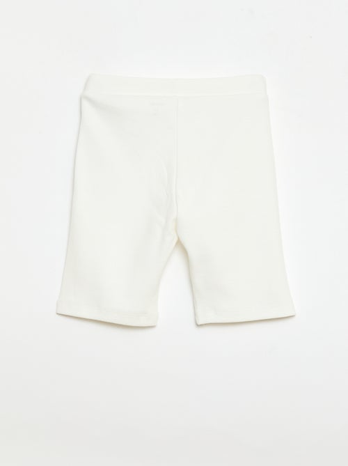 Short cycliste côtelé - Kiabi