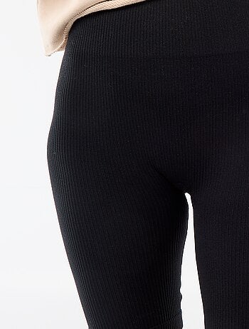 Short cycliste côtelé