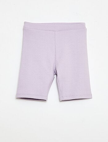 Short cycliste côtelé