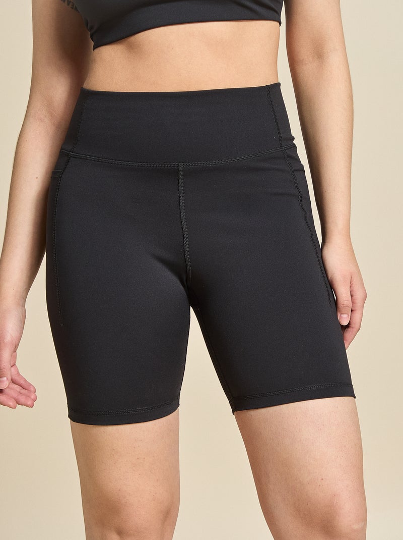 Short cycliste de sport - (ekstract) Noir - Kiabi