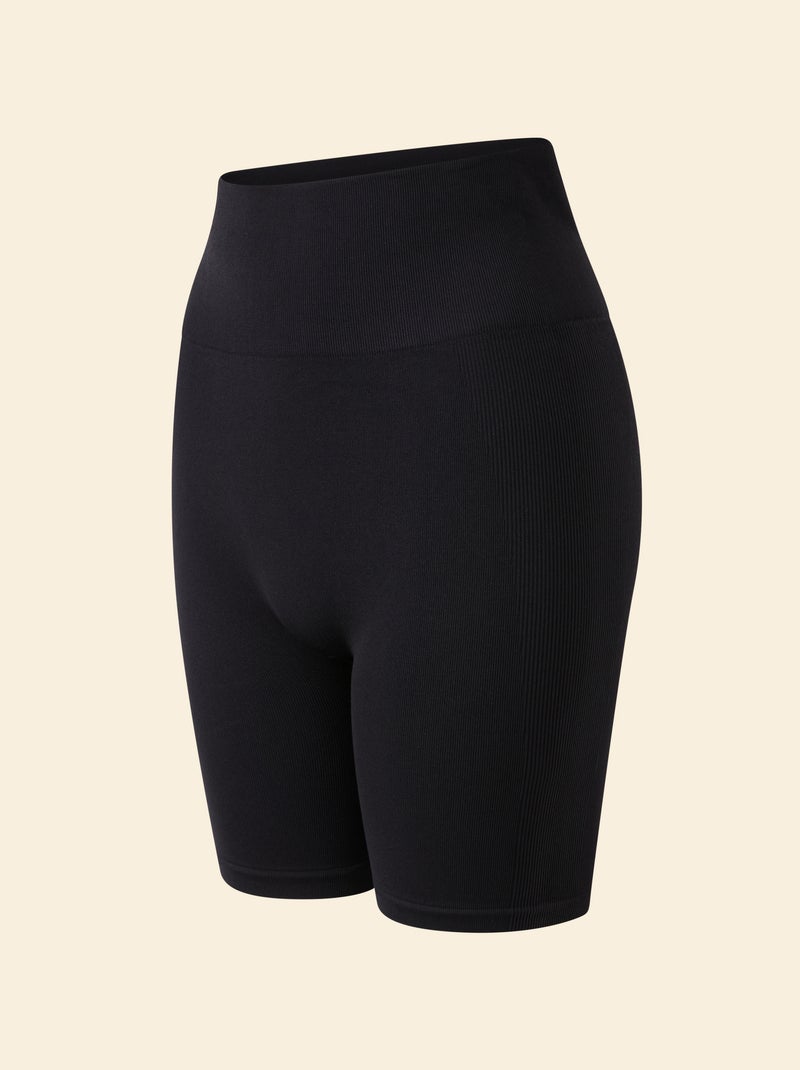 Short cycliste de sport sans couture - (ekstract) Noir - Kiabi