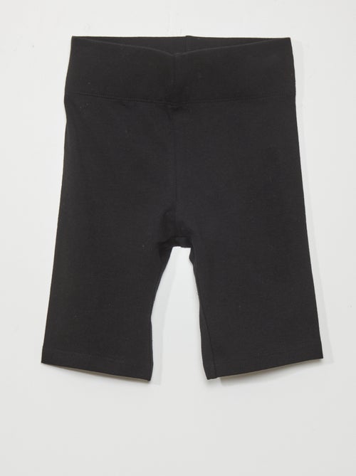 Short cycliste en coton stretch - Kiabi