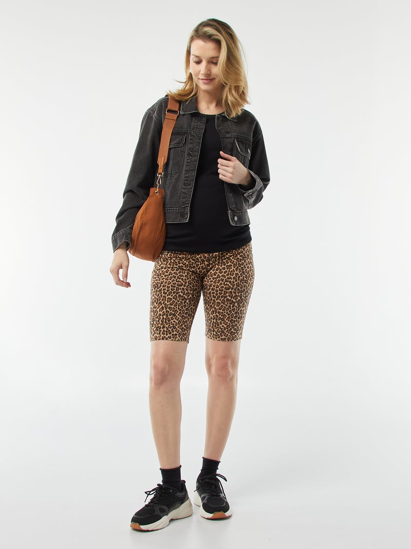 Short cycliste grossesse BEIGE - Kiabi