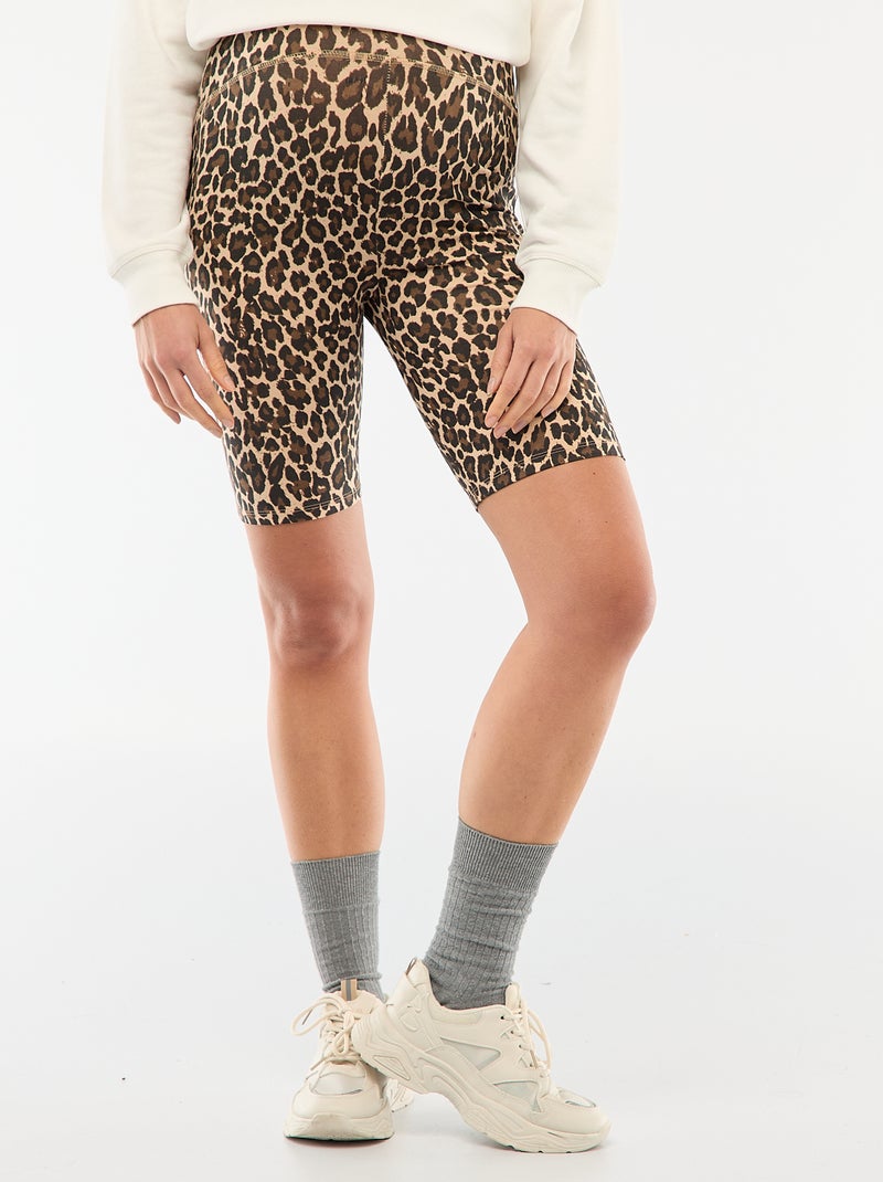 Short cycliste grossesse Léopard - Kiabi