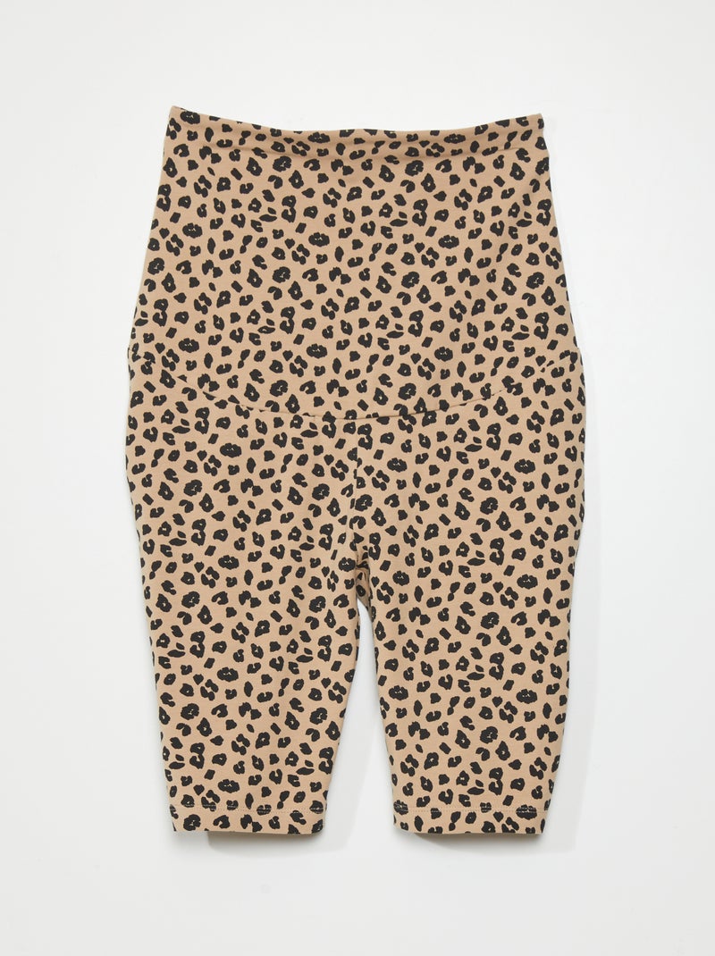 Short cycliste maternité Beige - Kiabi