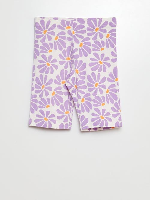 Short cycliste motif all over - Kiabi