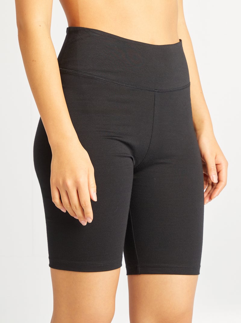 Short cycliste Noir - Kiabi