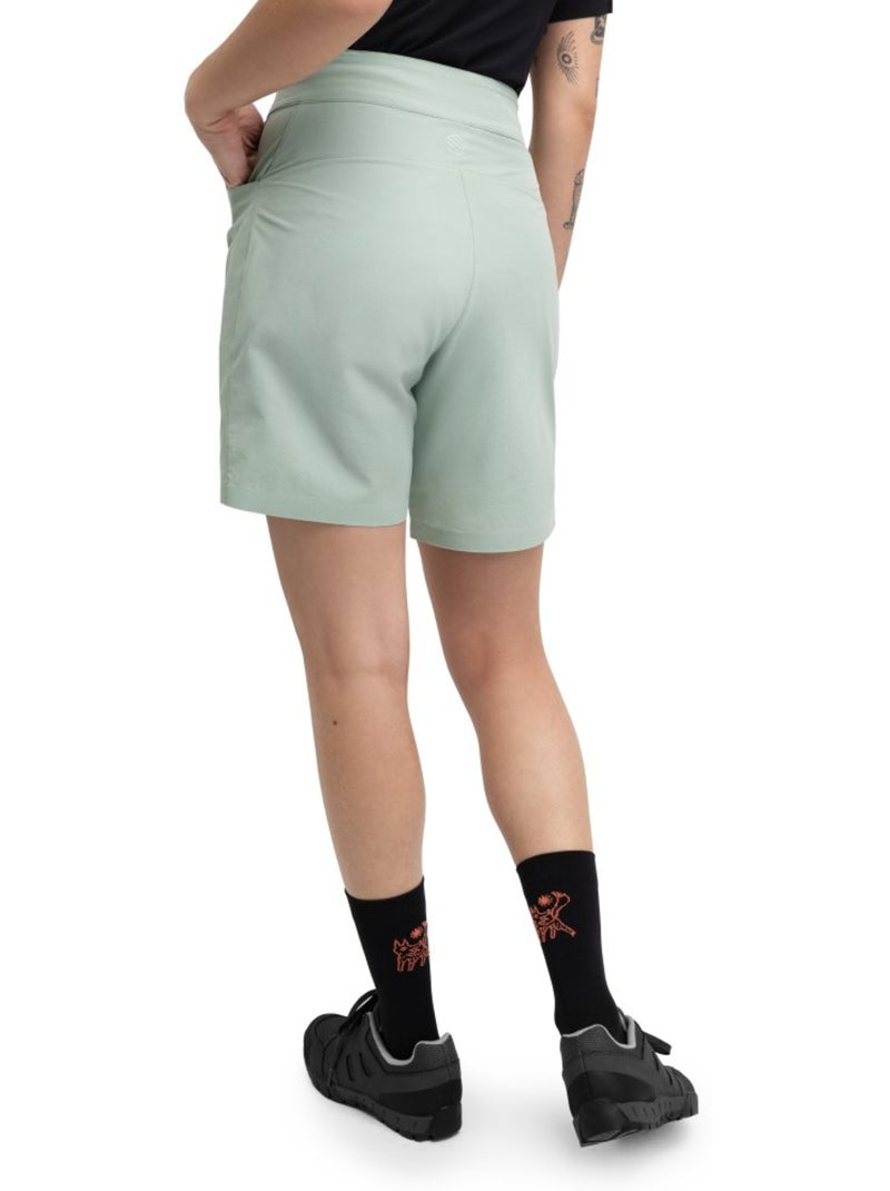 Short cyclotourisme femme cyclisme femme turf gray Vert - Kiabi