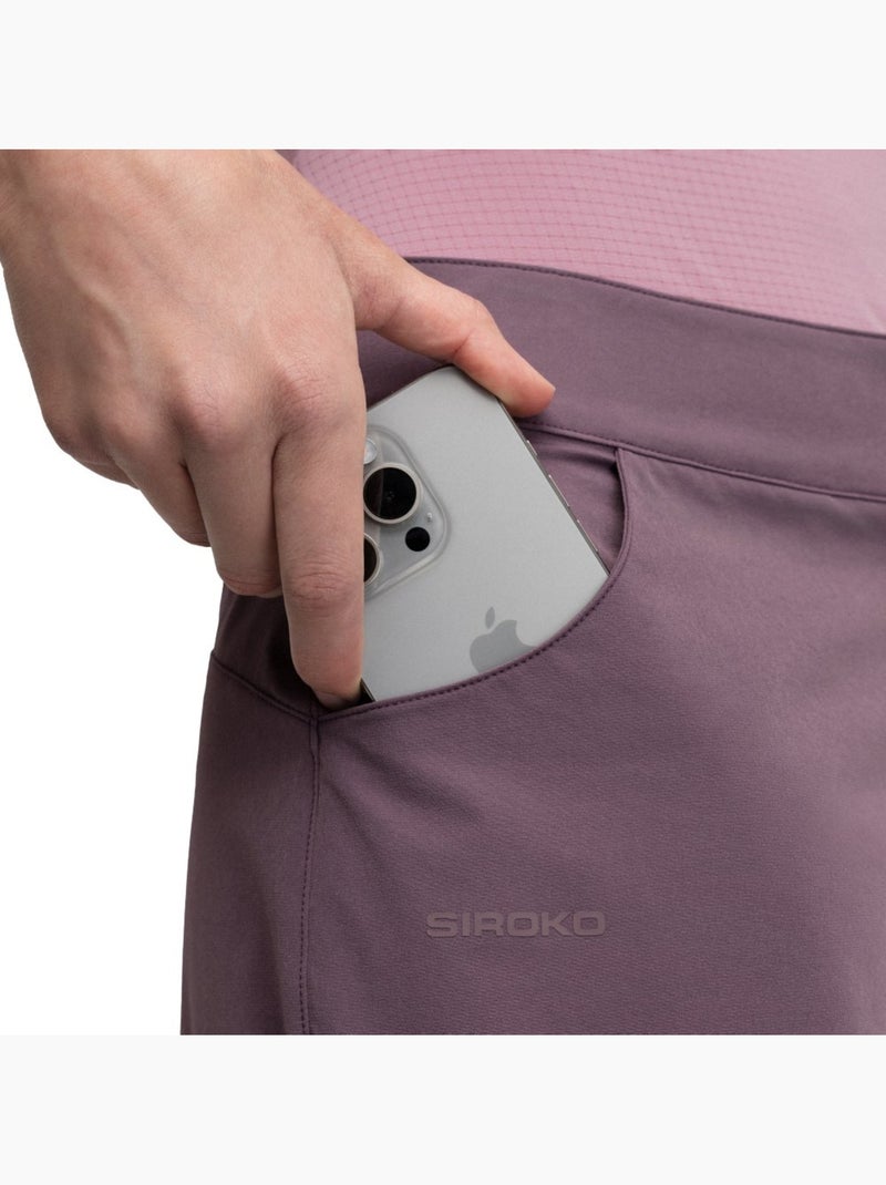 Short cyclotourisme femme cyclisme femme turf Violet - Kiabi