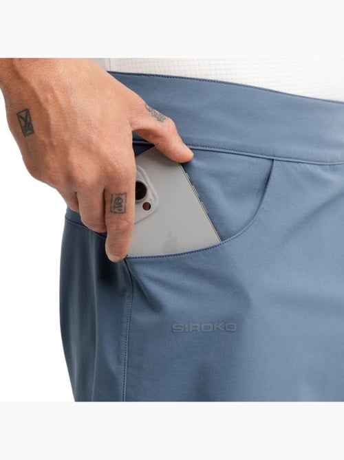 Short cyclotourisme homme cyclisme homme daytrip indigo - Kiabi