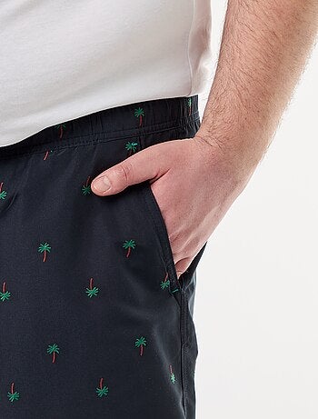 Short de bain à motif