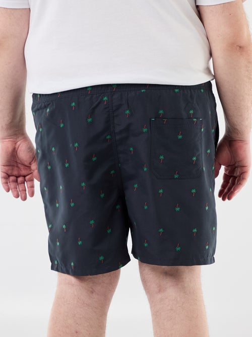 Short de bain à motif - Kiabi